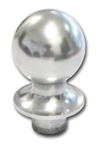 Boule aluminium décorative pour main-courante Ø40mm et/ou poteau Ø40mm
